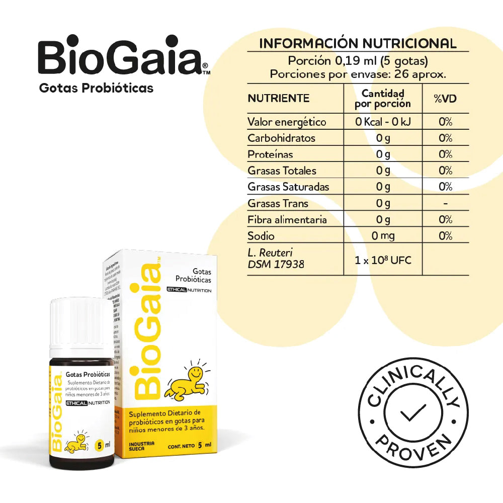 Biogaia Gotas x 5Ml