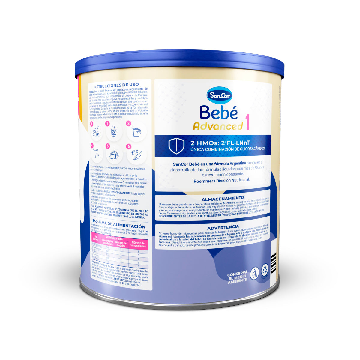 SanCor Bebé 1 Advanced - Lata x 800gr