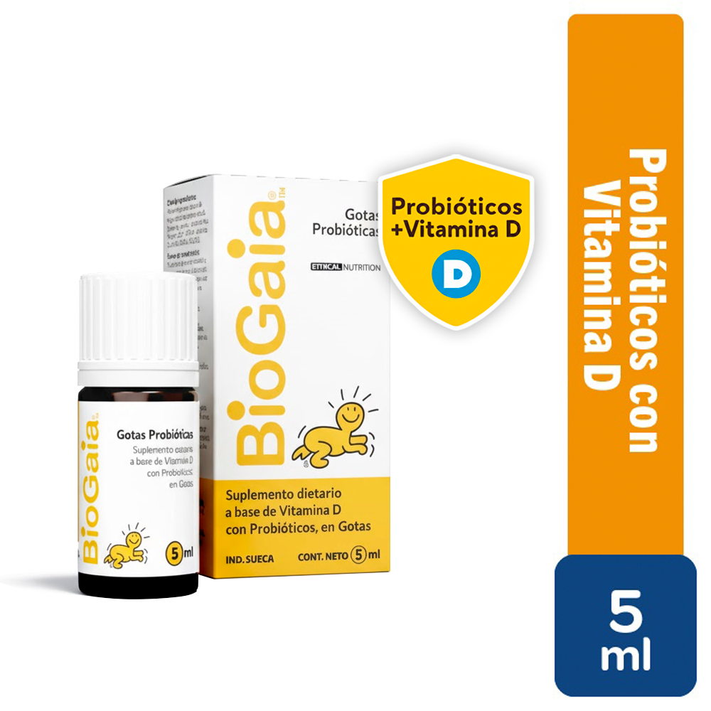 Biogaia Con Vitamina D 5 Ml x 2 Unidades