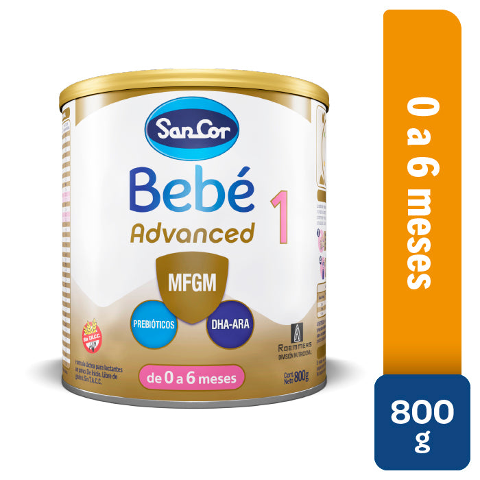 Sancor Bebe Advanced 1 A 3 Años 800g - Masonline - Más Online