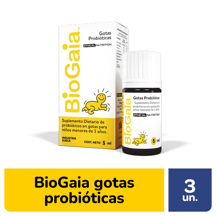 Biogaia Gotas 5Ml X3 Unidades