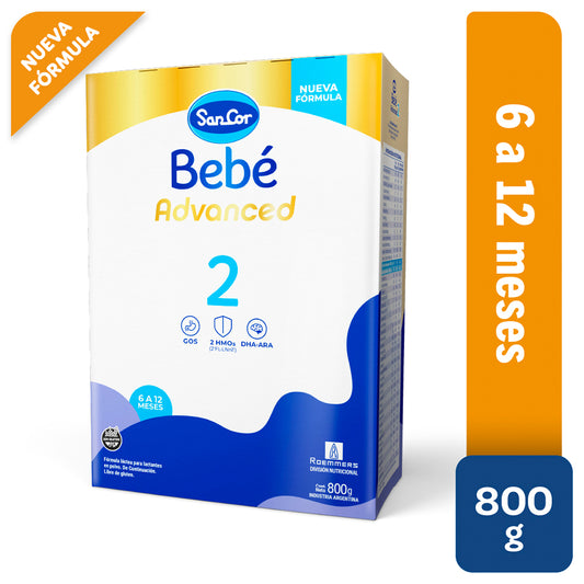 SanCor Bebé 2 Advanced - Estuche x 800gr