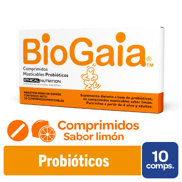 Biogaia Comprimidos x 10 Unidades comprimidas