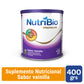 Nutribio Sabor Vainilla - Lata x 400 Grs x 3 Unidades