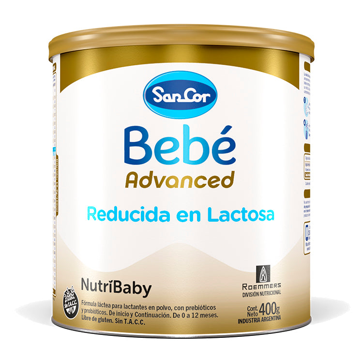Sancor Bebé Advanced Reducida En Lactosa - Lata x 400g – Sancor Bebé Shop
