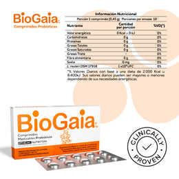 Biogaia Comprimidos x 10 Unidades comprimidas – Sancor Bebé Shop